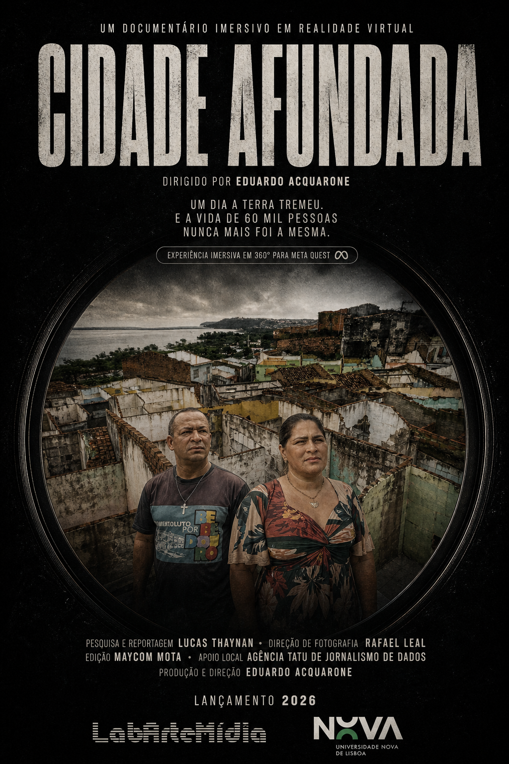 Cartaz Cidade Afundada